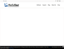 Tablet Screenshot of mediafour.com